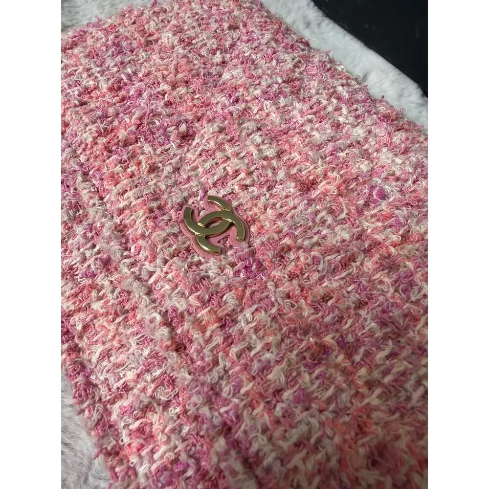 CHANEL Tweed Wallet On Chain Bag